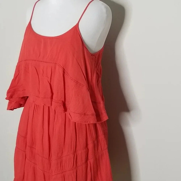 Lovers + Friends Paradise Bay Tiered Mini Dress S - Picture 3 of 7